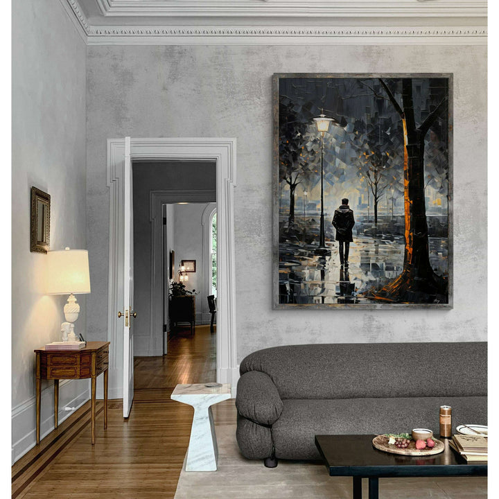 Canvas Print: "Solitary Reflection"