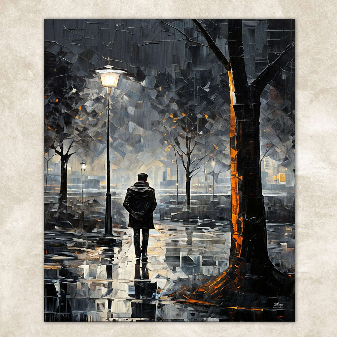 Canvas Print: "Solitary Reflection"