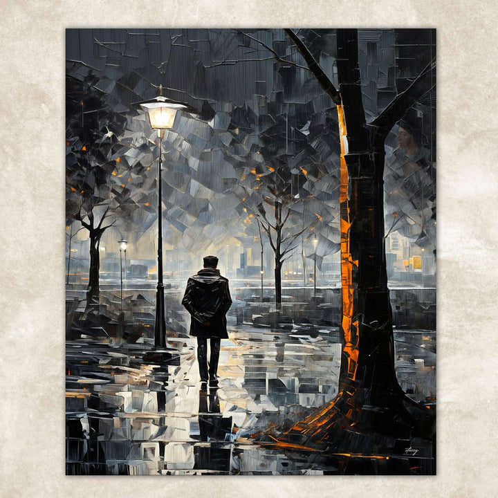 Canvas Print: "Solitary Reflection"
