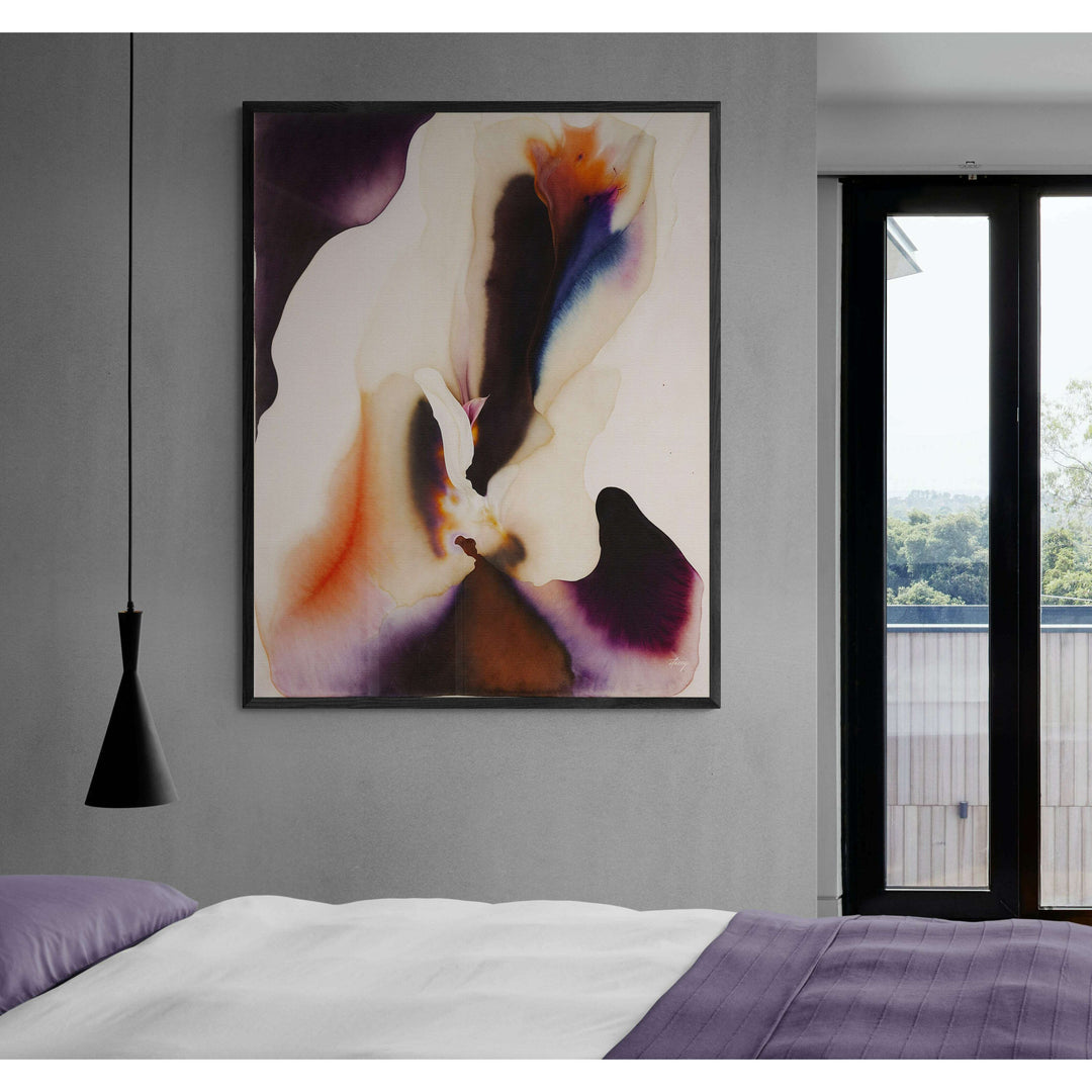 Canvas Print: "Velvet Bloom II"