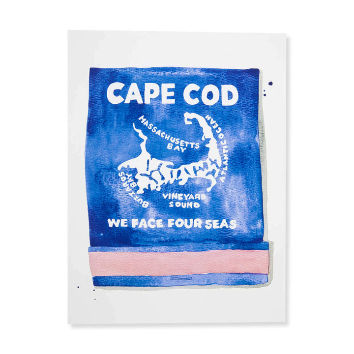 Cape Cod Matchbook Art Print