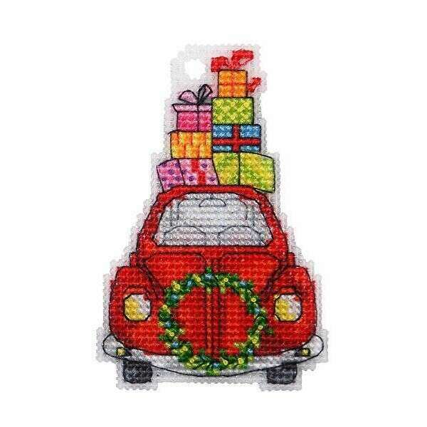 Car Counted cross stitch kit 8027A