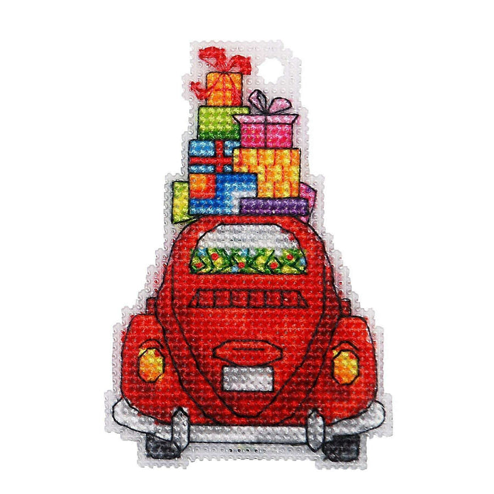 Car Counted cross stitch kit 8027A