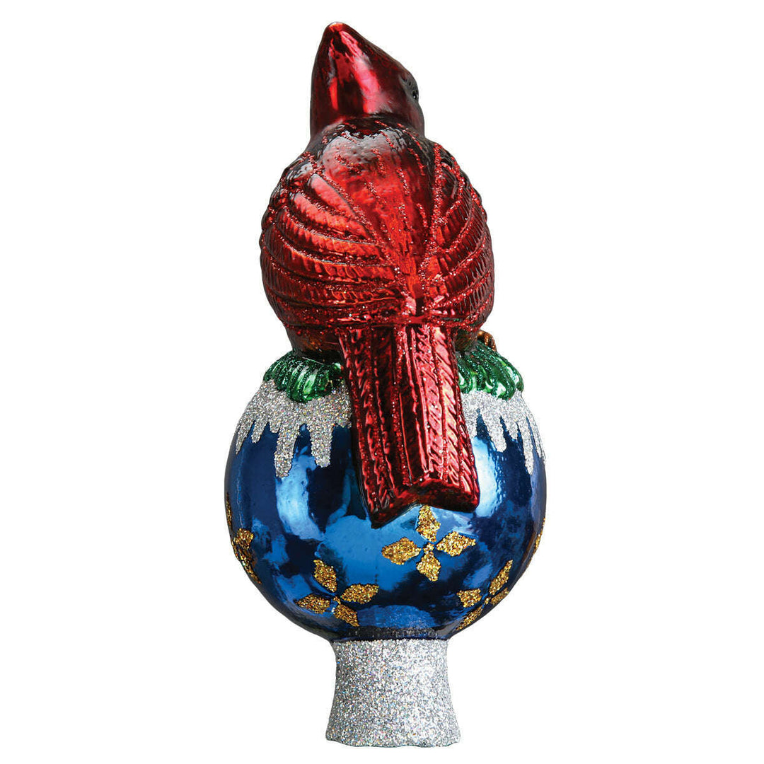 Cardinal Tree Top Ornament