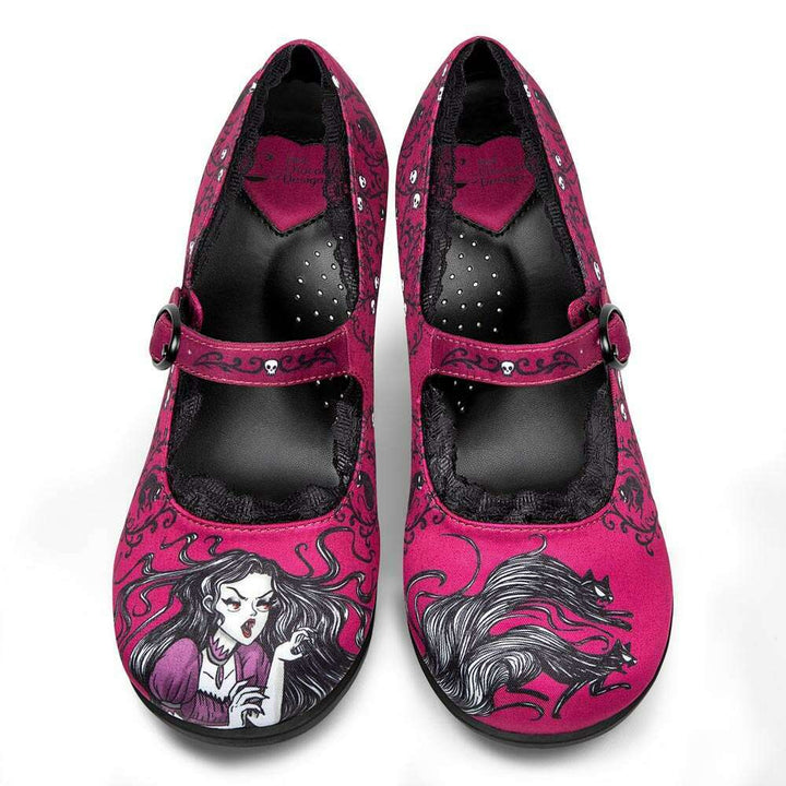 Carmilla Women's Mary Jane Mid Heels