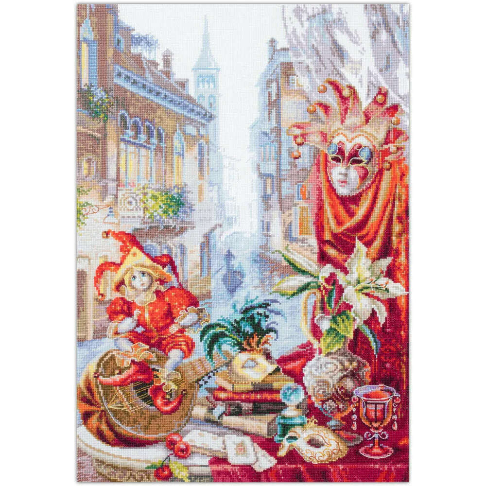 Carnevale di Venezia 528-555 Counted Cross-Stitch Kit