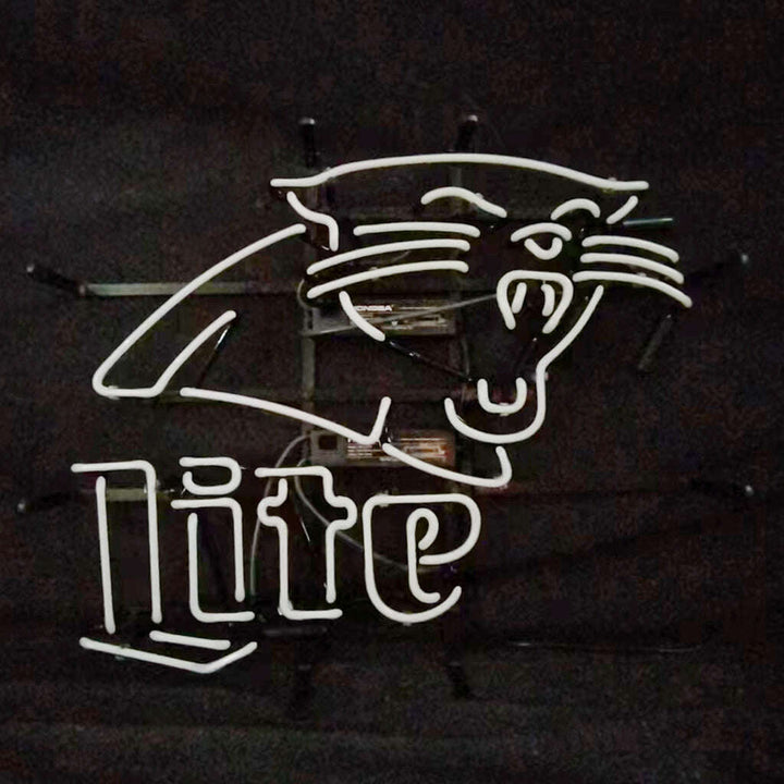 Carolina Panthers Miller Lite Neon Signs