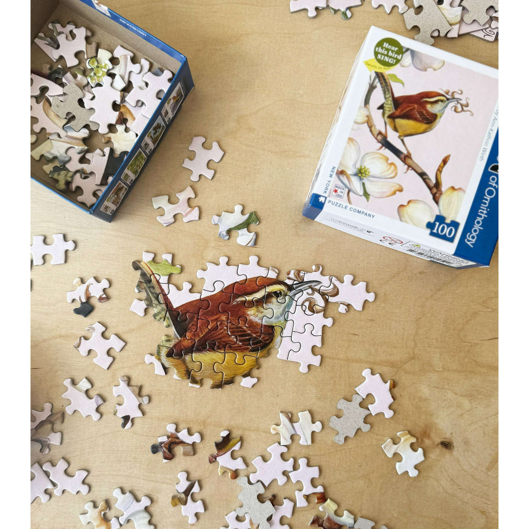 Carolina Wren Mini Jigsaw Puzzle