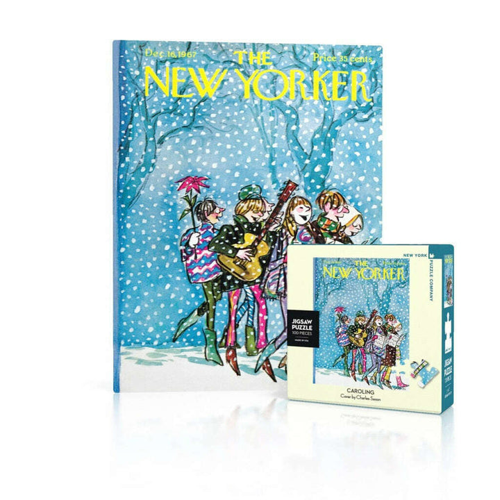 Caroling Mini Jigsaw Puzzle