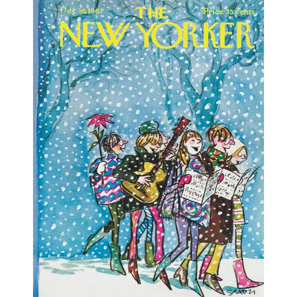 Caroling Mini Jigsaw Puzzle