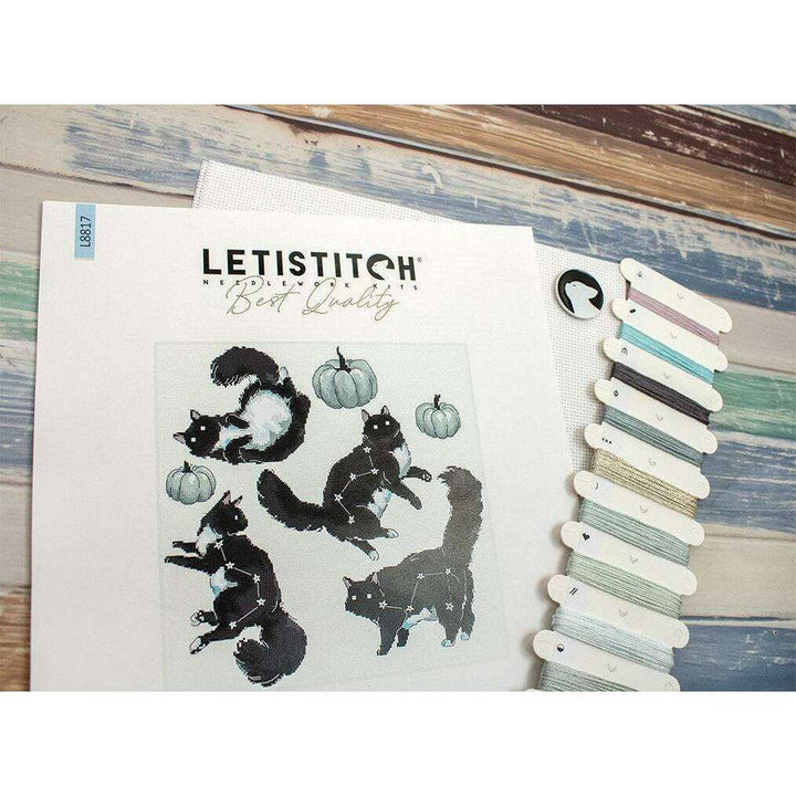 Cat Constellation L8817 Counted Cross Stitch Kit
