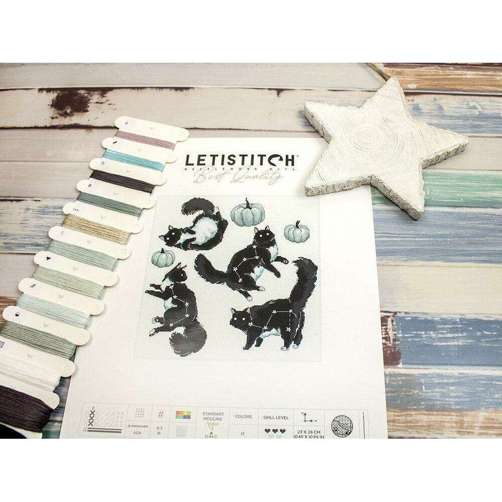 Cat Constellation L8817 Counted Cross Stitch Kit