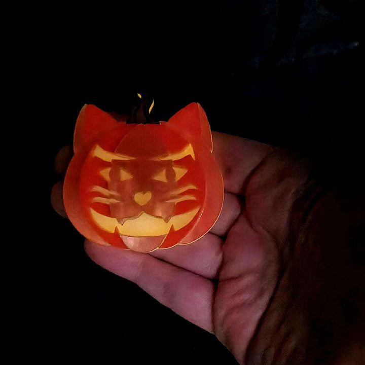 Cat O Lantern Necklace by Cherryloco Jewellery 3
