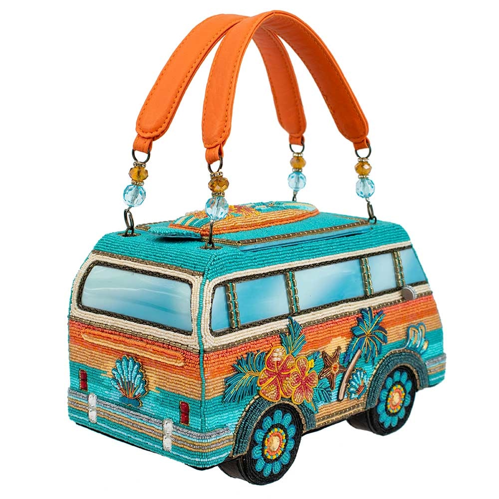 Catch a Wave Top Handle Handbag by Mary Frances Image 4
