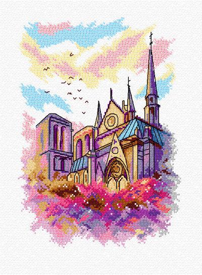 Cathedral 132CS Counted Cross-Stitch Kit
