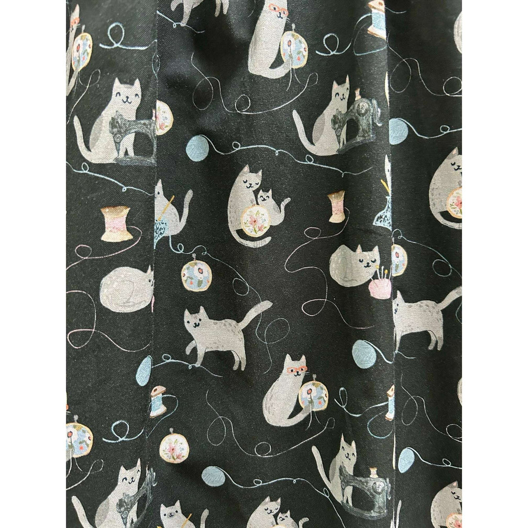 Cats and Yarn Fit & Flare Dress - Small only, 1 left!