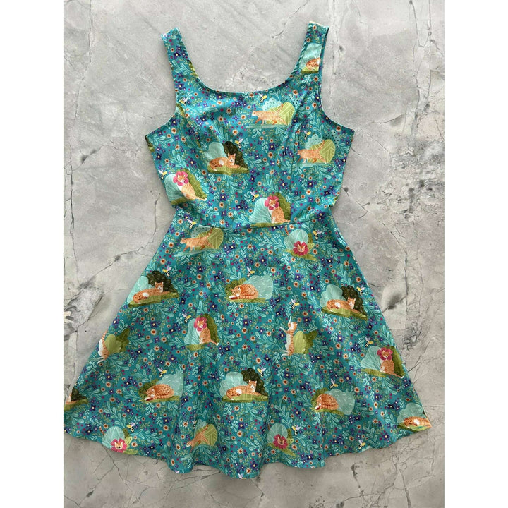 Cats Skater Dress