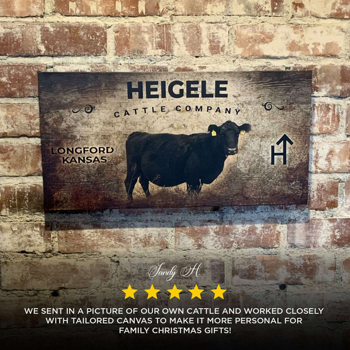 Cattle Company Sign