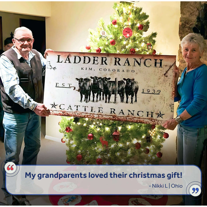 Cattle Ranch Sign IV (Free Shipping)