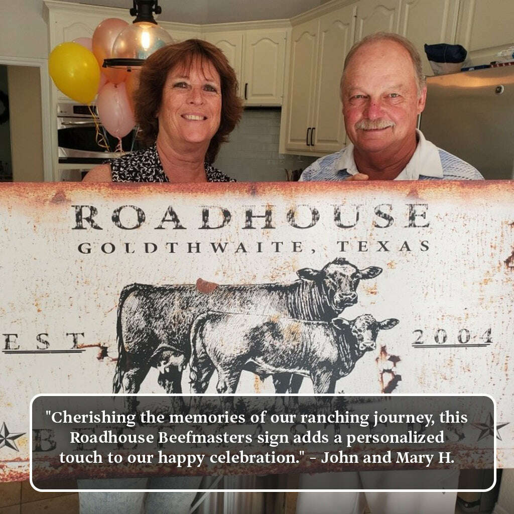 Cattle Ranch Sign