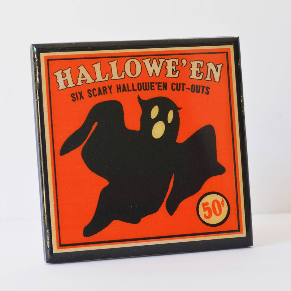 vintage halloween coasters