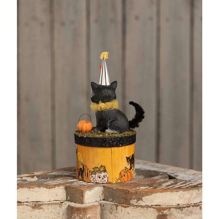 Cecil Cat on Box by Bethany Lowe Designs – view 4