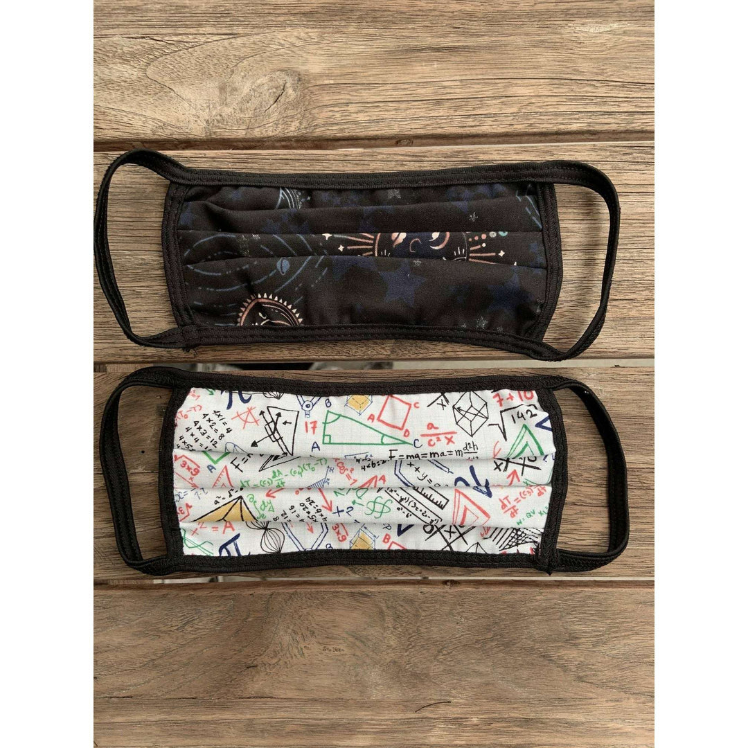 Celestial / Math Reversible Cotton Mask