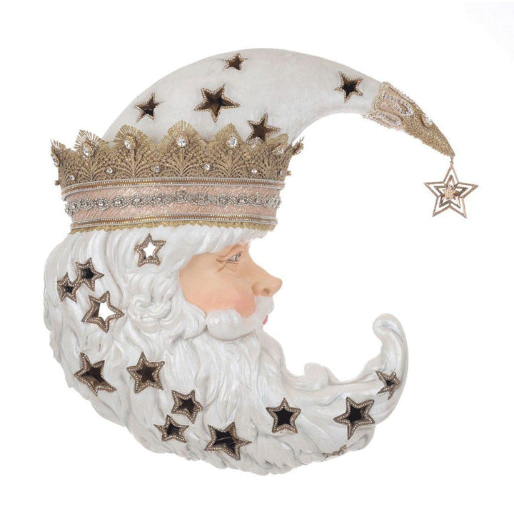 Celestial Santa Wall Mask with Lights by Katherine's Collection image