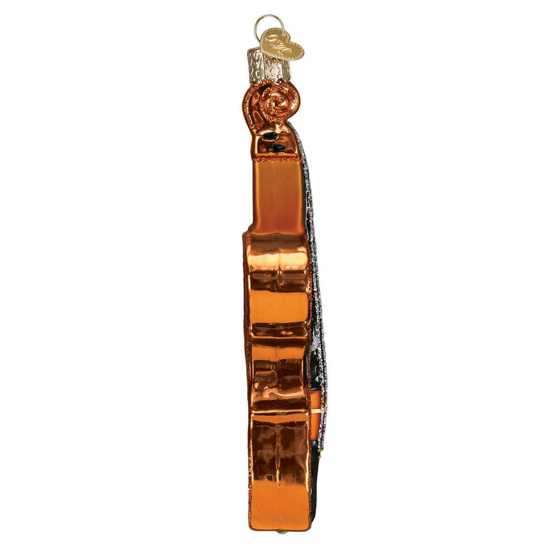 Old World Christmas Cello Blown Glass Ornament
