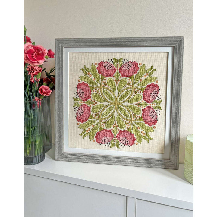 Celtic Poppies XBUF1 Counted Cross Stitch Kit