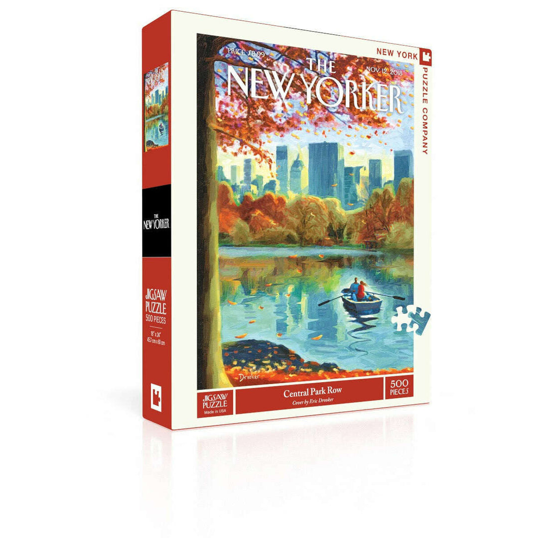 Central Park Row Jigsaw Puzzle