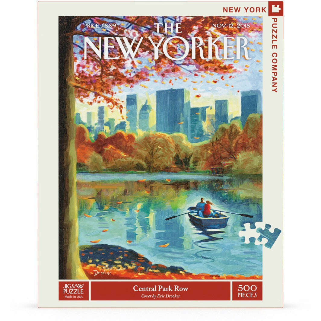 Central Park Row Jigsaw Puzzle