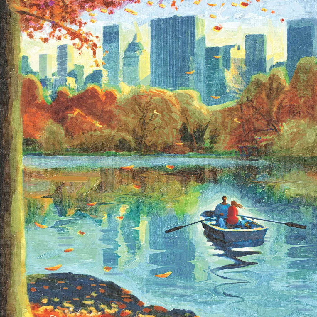 Central Park Row Jigsaw Puzzle