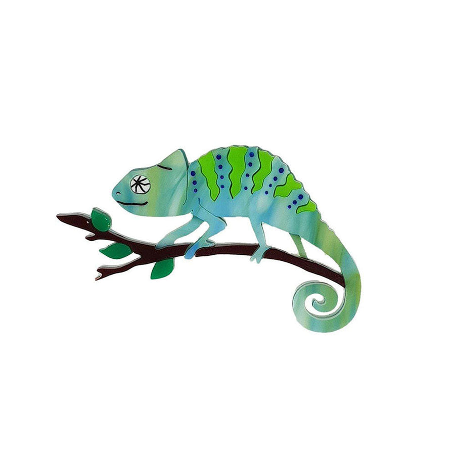 Chameleon Brooch by Cherryloco Jewellery 1