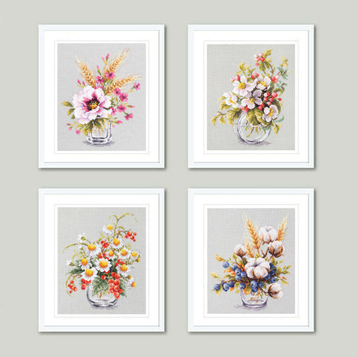 Chamomile and Red Currant 100-012 Counted Cross-Stitch Kit