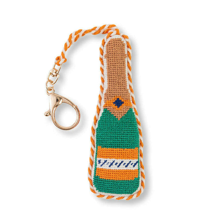 Champagne Bottle - Bag Charm