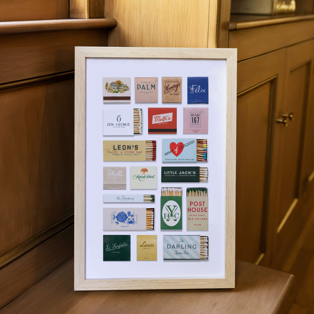 Charleston Collage Poster