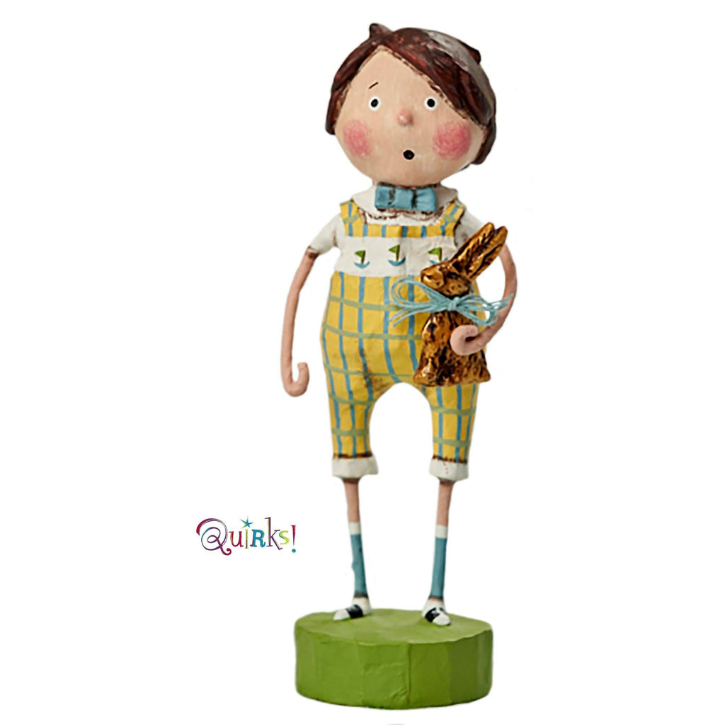 Charlie's Chocolate Bunny Lori Mitchell Figurine - Quirks!