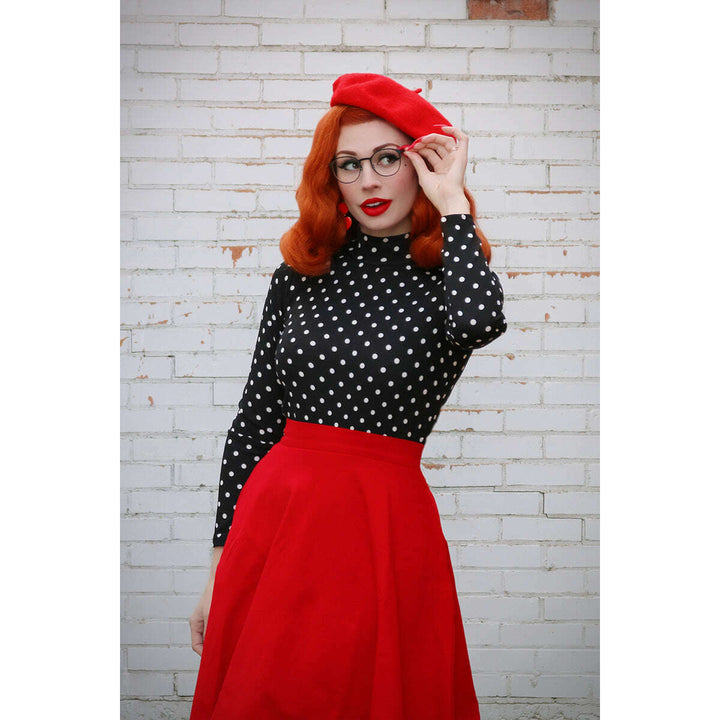 Charlotte Skirt in Red