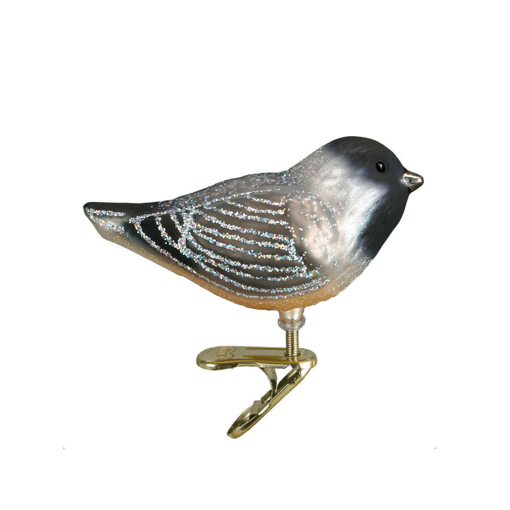 Old World Christmas Cheery Chickadee Blown Glass Ornament
