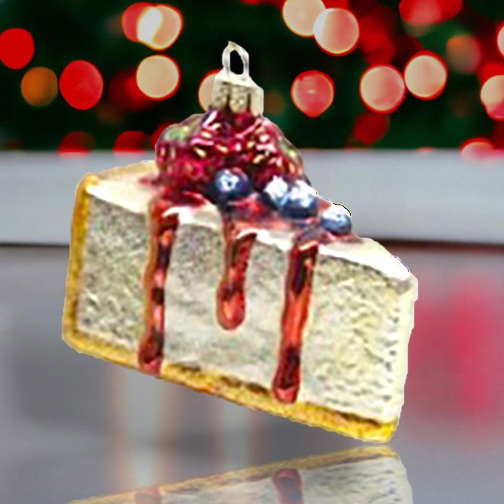 Cheesecake Ornament by December Diamonds 