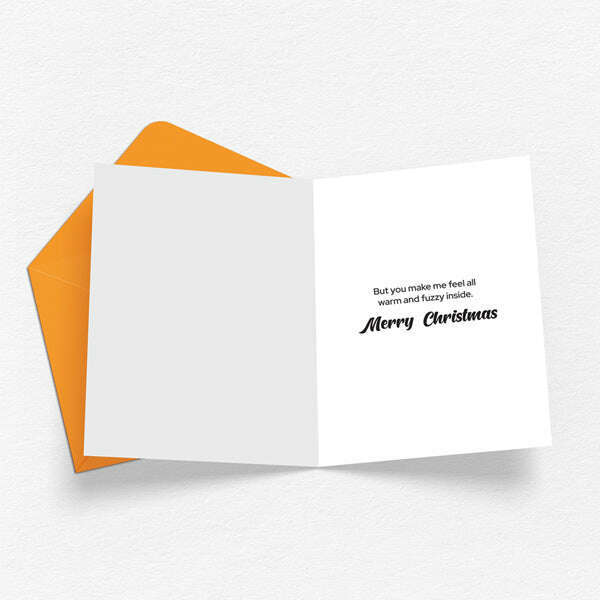 Old World Christmas Cheesy Christmas Holiday Card