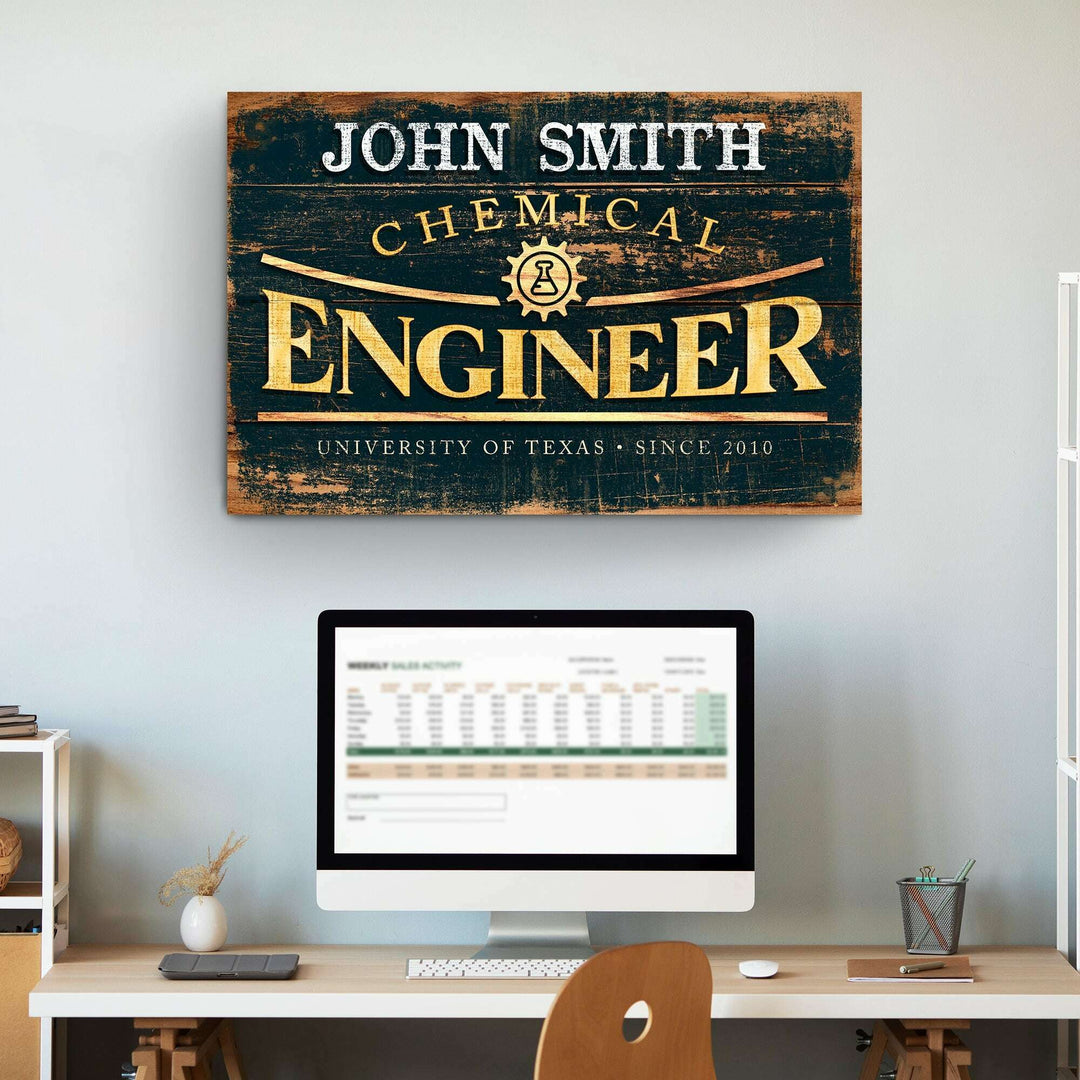 Chemical Engineer Sign