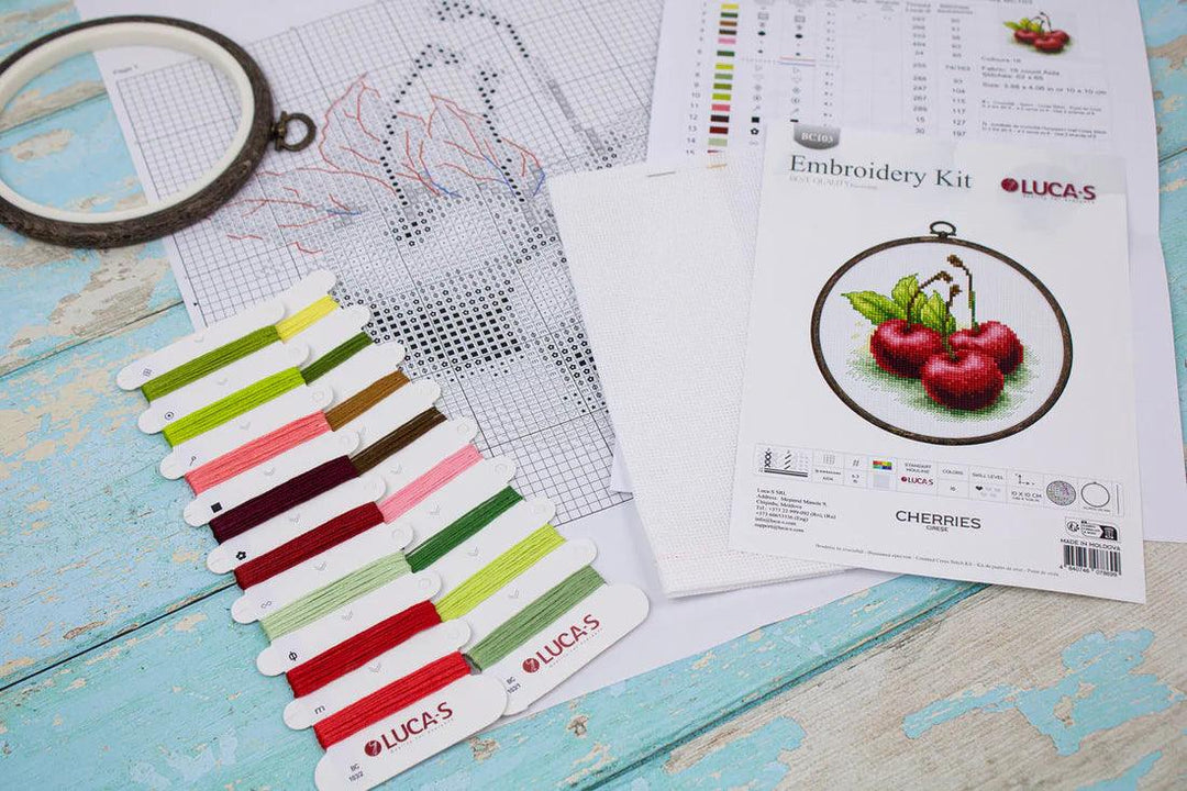 Cherries BC103L Counted Cross-Stitch Kit