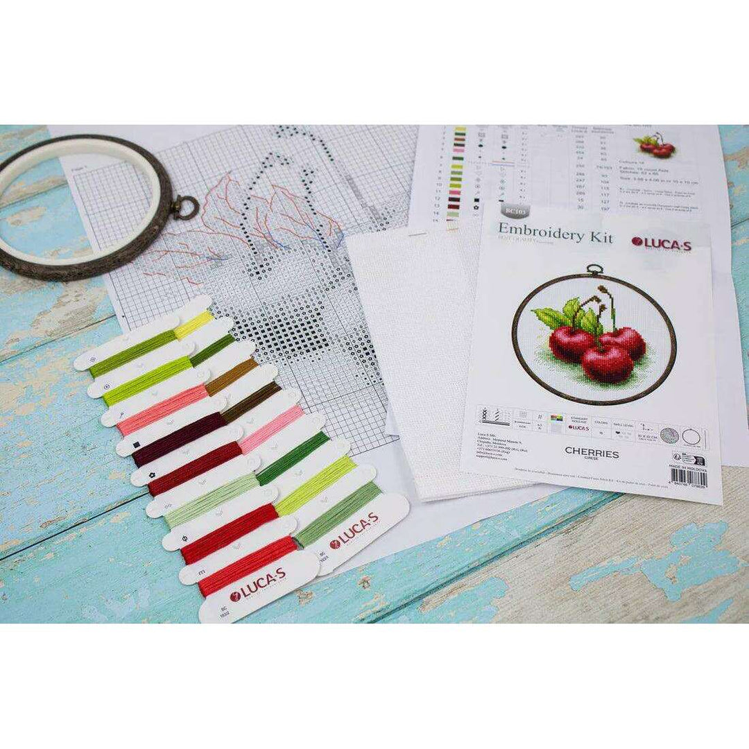 Cherries BC103L Counted Cross-Stitch Kit