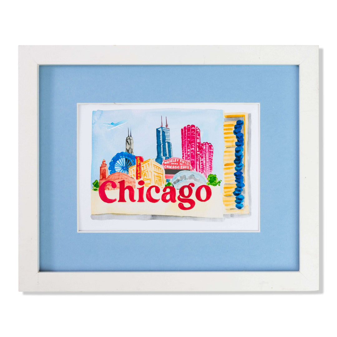 Chicago Matchbook Art Print