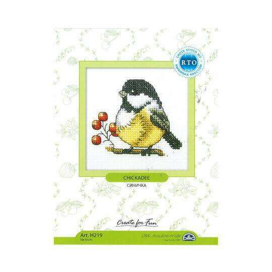 Chickadee H219 Counted Cross Stitch Kit