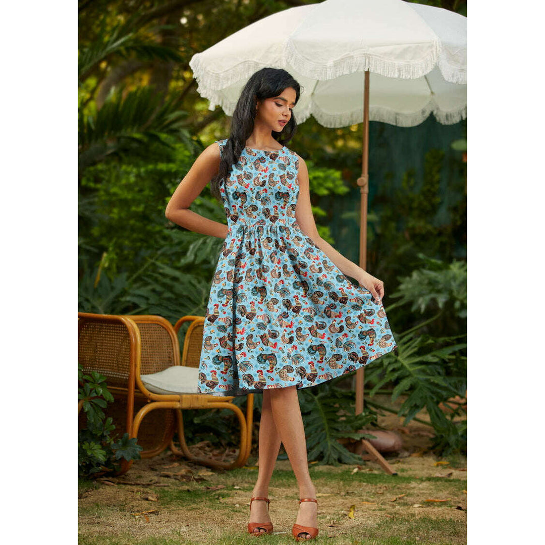 Chicken Vintage Dress