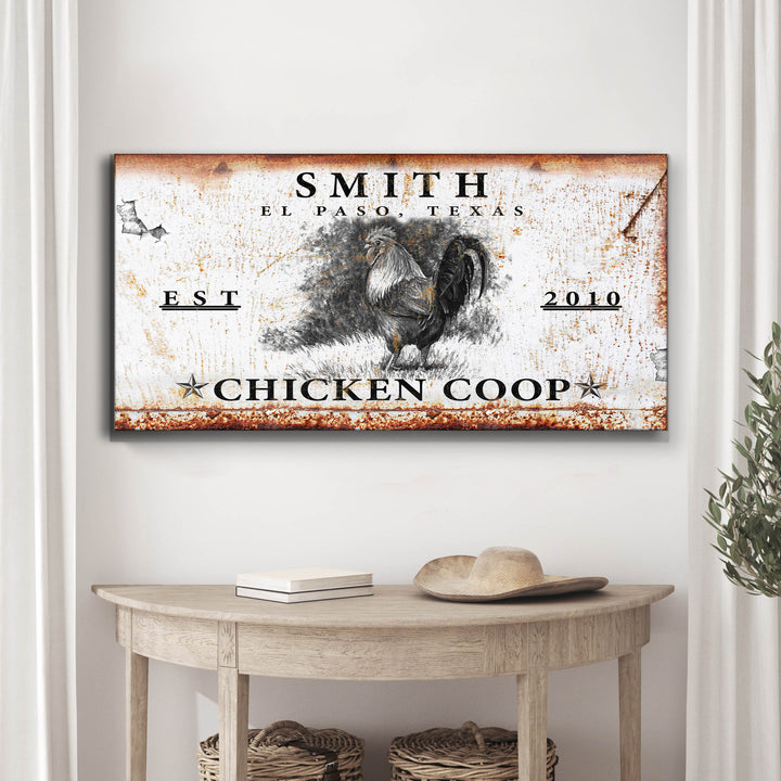 Chicken Coop Sign VI