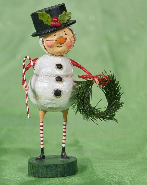 Chilly Willy Snowman Holiday  Lori Mitchell Collectible Figurine - Quirks!